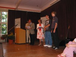 Ehrung Hauptschulabsolventen Juni 2006
