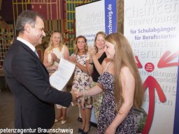 Ehrung Hauptschulabsolventen Juni 2015